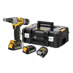 Клепальник DeWALT 18 В 20 кН 2x1,7 Ач GFN PS TSTAK (DCF414E2GT)