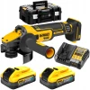 Шліфмашина кутова DeWALT 125 мм 54 В безщіткова 2x5 Ah TSTAK (5035048806647)