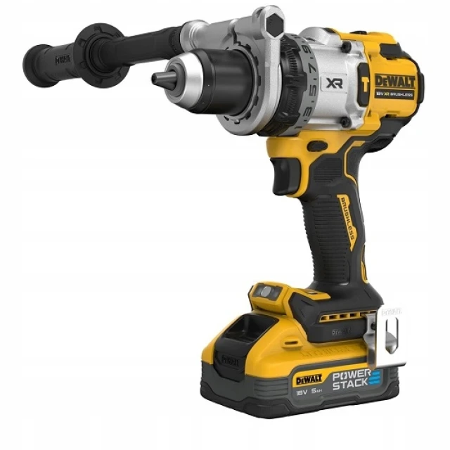 Шуруповерт DeWALT 18V ударний 169Nm 2x5Ah PS TStaK (DCD1007H2T)