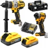 Шуруповерт DeWALT DCD999 + Гайковерт DCF850 5Ah + 1,7Ah PS (5035048806937)