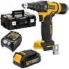Клепальник DeWALT 18 В 10 кН 1x1,7 Ач GFN PS TSTAK (DCF403E1GT)