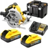 Пила циркулярна DeWALT 18V 2x5Ah PS 184 мм TSTAK (DCS570H2T)