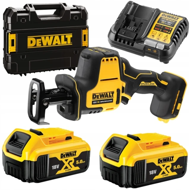 Пила сабельная DeWALT DCS369P2 XR 18В 2x5Ач (5035048808313)