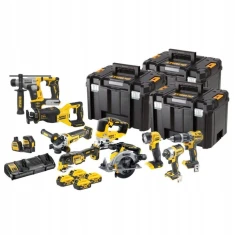 Набор COMBO DeWALT 10 инструментов аккумуляторных (DCK1012P4T-QW)