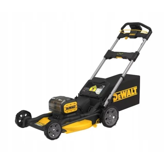 Газонокосарка акумуляторна DeWALT 2×18 В 2×8 Ач безщіткова (DCMWP134W2)
