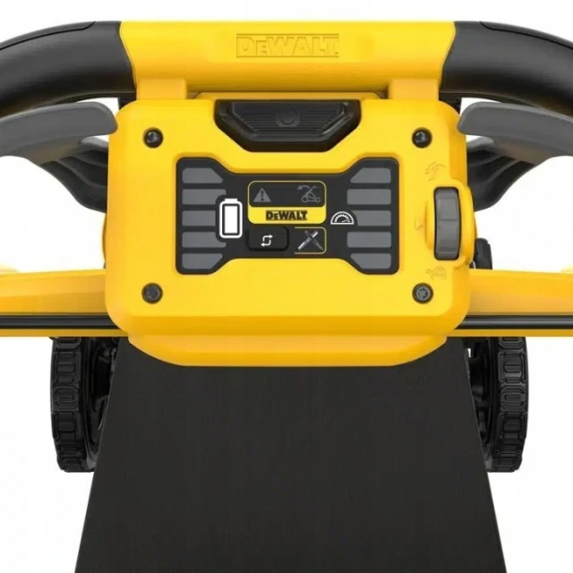 Газонокосарка акумуляторна DeWALT 2×18 В 2×8 Ач з приводом безщіткова (DCMWSP156W2)