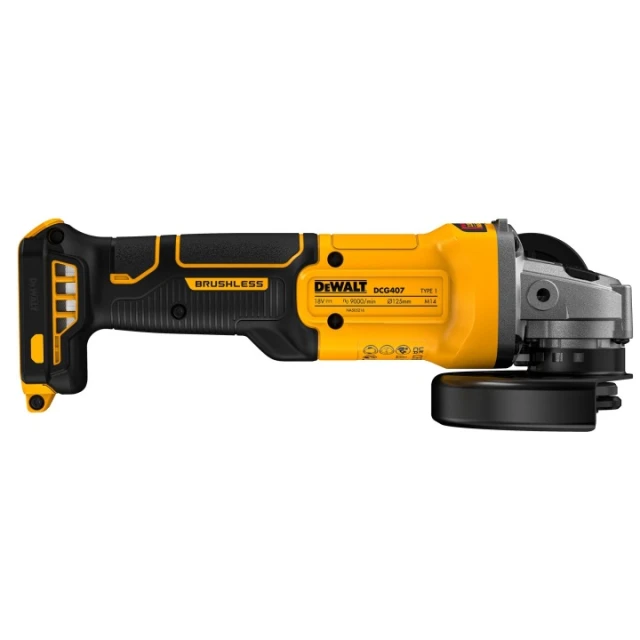 Угловая шлифмашина DeWALT 125 мм 18В бесщеточная (DCG407N-XJ)