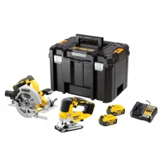 Набор Пила DeWALT DCS570 + Вырезатель DCS334 2x5Ач (DCK2012P2T-QW)