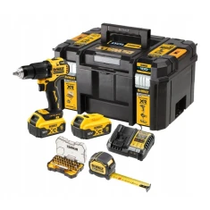 Шуруповерт DeWALT 18V 65Nm ударный бесщеточный TSTAK набор 2x5Ah (DCZ100P2KT)