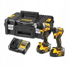 Шуруповёрт DeWALT DCD800 + Гайковёрт DCF850 2x5Ah (5035048839836)