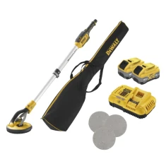 Шліфмашина для гіпсокартону DeWALT 225 мм 54V жирафа 2x8Ah (DCE800XW2-QW)