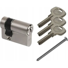 Циліндр замка Assa Abloy 45/10 напівциліндр Satin Yale Y500 (10-0551-0045-00-2211)