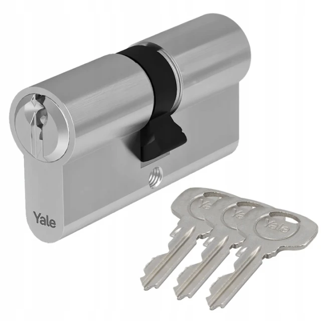 Циліндр замка Assa Abloy 30/50 сатин Yale Y500 (10-0552-3050-00-2211)