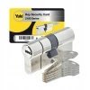 Циліндр замка Assa Abloy 28/35 Nickel ATEST KL.6D Maximum Security Yale (Yale 2100 28/35)