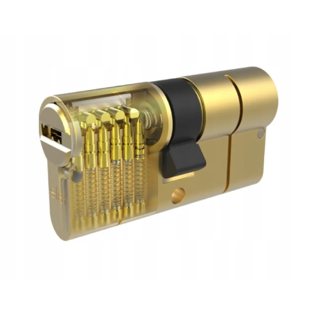 Циліндр замка Assa Abloy 28/35 Nickel ATEST KL.6D Maximum Security Yale (Yale 2100 28/35)