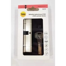 Циліндр замка Assa Abloy 40/50 ATEST KL.6D Nickel 2100 Yale (10-2100-4050-D5-1201)