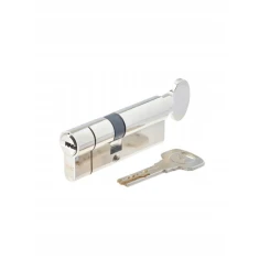 Циліндр замка з ручкою Assa Abloy 50/40 ATEST KL 6D нікель 2100 (10-2100-4050-CK-1201)