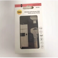 Циліндр замка з ручкою Assa Abloy 35/30 ATEST KL6D 2100 Yale Нікель (10-2100-3035-CK-1201)