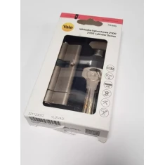 Циліндр замка з ручкою Assa Abloy 30/50 ATEST KL 6D нікель 2100 Yale (10-2100-5030-CK-1201)