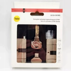 Набір Assa Abloy 2 циліндри замка 30/35 + G30/35 6 ключів нікель (10-21KA-3530-CK-1201)