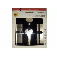 Набір Assa Abloy 2 циліндрів замка: 30/40 + G40/30 + 5кл нікель 2100 (10-21KA-3040-CK-1201)