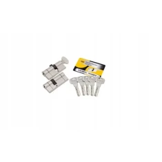 Набір Assa Abloy 2 циліндри замка 30/45 + G45/30 5-ключевий нікель 2100 (10-21KA-3045-CK-1201)