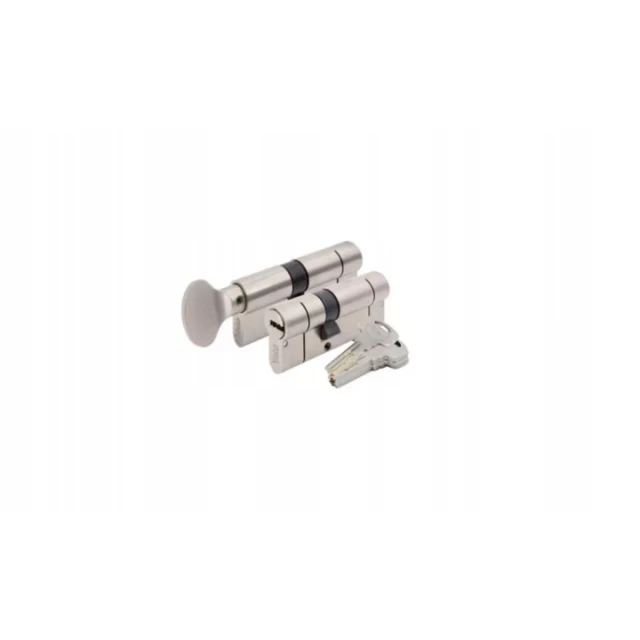 Набір Assa Abloy 2 циліндри замка 30/45 + G45/30 5-ключевий нікель 2100 (10-21KA-3045-CK-1201)