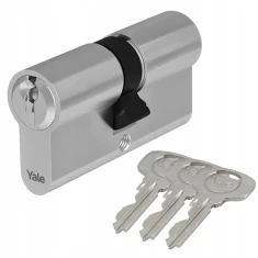 Циліндр замка Assa Abloy 27/55 сатин Y500 YALE (10-0552-2755-00-2211)