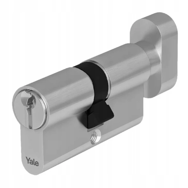 Циліндр замка з ручкою Assa Abloy 45/65 Satin Y500 Yale (10-0553-6545-CK-2211)