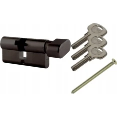 Циліндр замка з ручкою Assa Abloy 30/40 Black Y500 Yale (10-0553-4030-CK-5611)