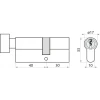 Циліндр замка з ручкою Assa Abloy 30/40 Black Y500 Yale (10-0553-4030-CK-5611)