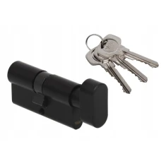 Циліндр замка з ручкою Yale 45/55 Black Y500 (10-0553-5545-CK-5611)