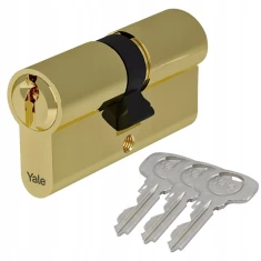 Циліндр замка Assa Abloy 30/35 латунь Yale Y500 (10-0552-3035-00-0311)
