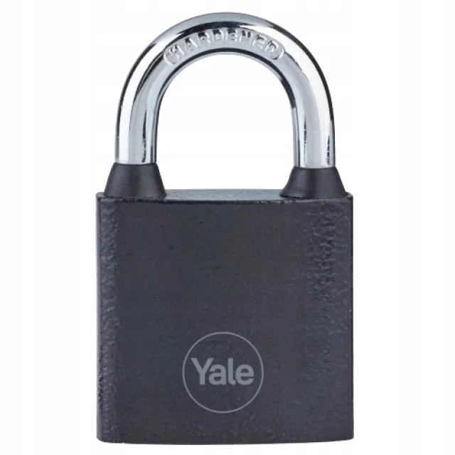 Навісний замок палякова чавунна Yale 75 мм Black (Y111B/75/140/1/B)