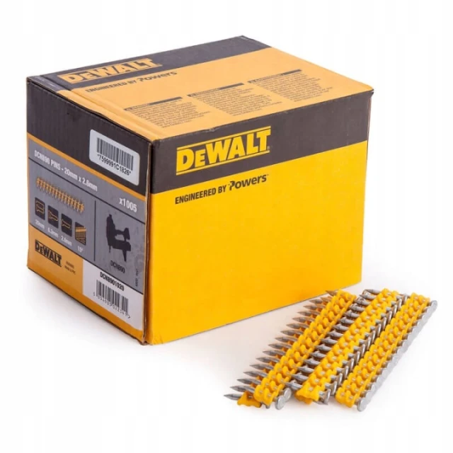 Шуруп STD DeWALT 2,6x30 на стрічці 1005 шт Yellow