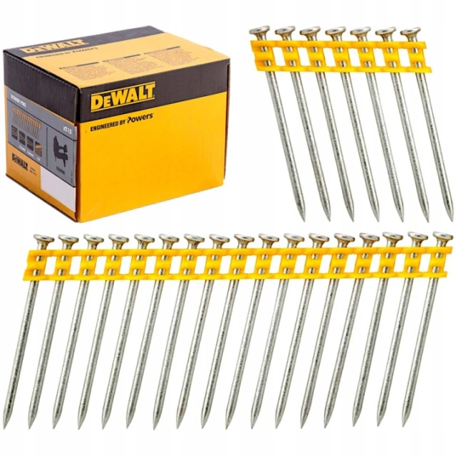 Гвоздь STD DeWALT 2,6x57 мм на ленте 510 шт Yellow (DCN8901057)