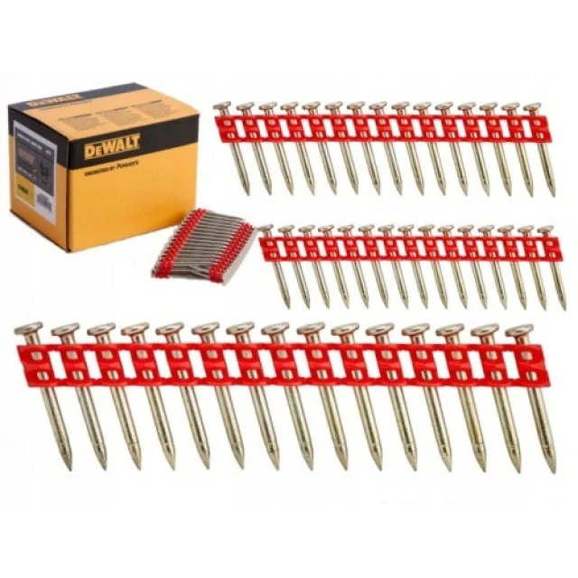 Цвях HX DeWALT 3,0x38 мм на стрічці 1005 шт Red (DCN8903038)