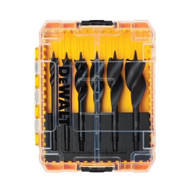 Набір свердел по дереву спіральних DeWALT 152 мм 6 шт (DT90238)