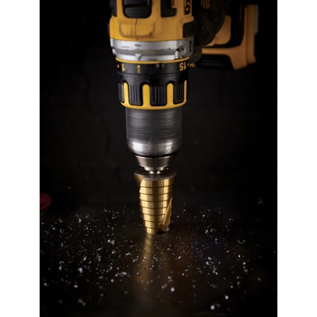 Сверло ступенчатое для металла DeWALT 6-20 мм титановое (DT90248)