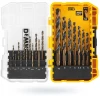 Набір свердел для металу DeWALT 19 шт Black&Gold (DT70728)