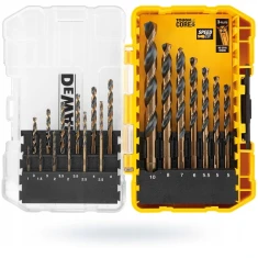 Набор сверел для металла DeWALT 19 шт Black&Gold (DT70728)