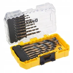 Набор сверел для металла DeWALT 23 шт Black&Gold (DT70729)