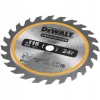 Диск пиляльний DeWALT 115×24 зуби ×9,5 (DT20420)