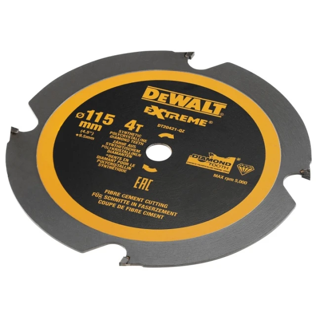 Диск пиляльний DeWALT 115x4z x 9,5 для DCS571 (DT20421)