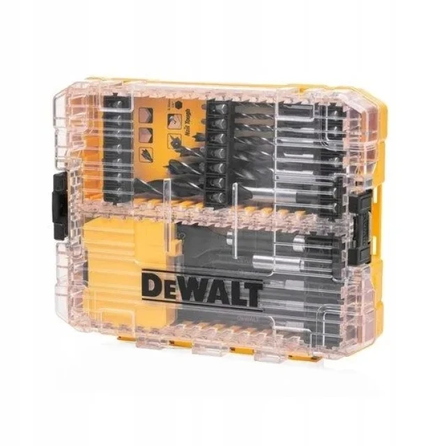 Набір бітів і свердел для дерева DeWALT 57 шт (DT70768)