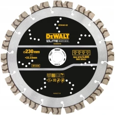 Диск алмазний сегментний ELITE DeWALT 230 мм (DT20462)