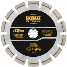 Диск алмазний сегментний ELITE DeWALT 230 мм (DT20466)