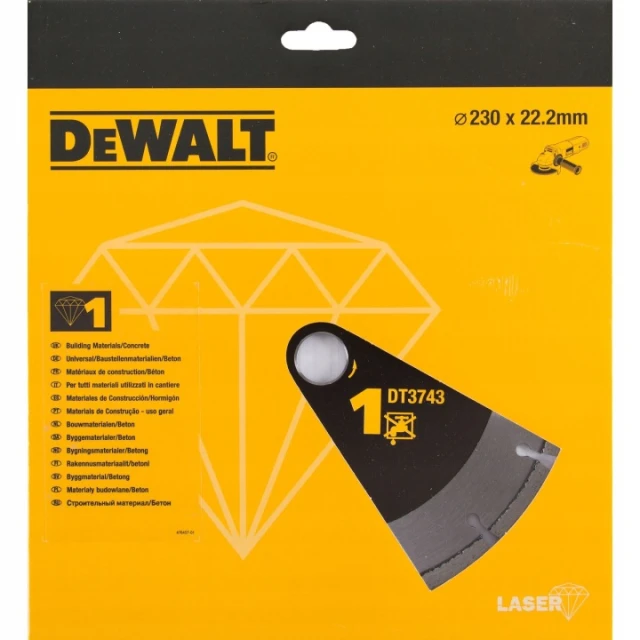 Диск алмазний DeWALT 76 мм для багатоматеріальних поверхонь (DT20590)