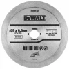 Диск алмазний суцільний DeWALT 75x1,0 мм для DCS438 (DT20591)