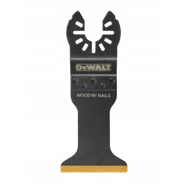 Полотно титанове для різання дерева і металу DeWALT 55 х 44 мм (DT20736)